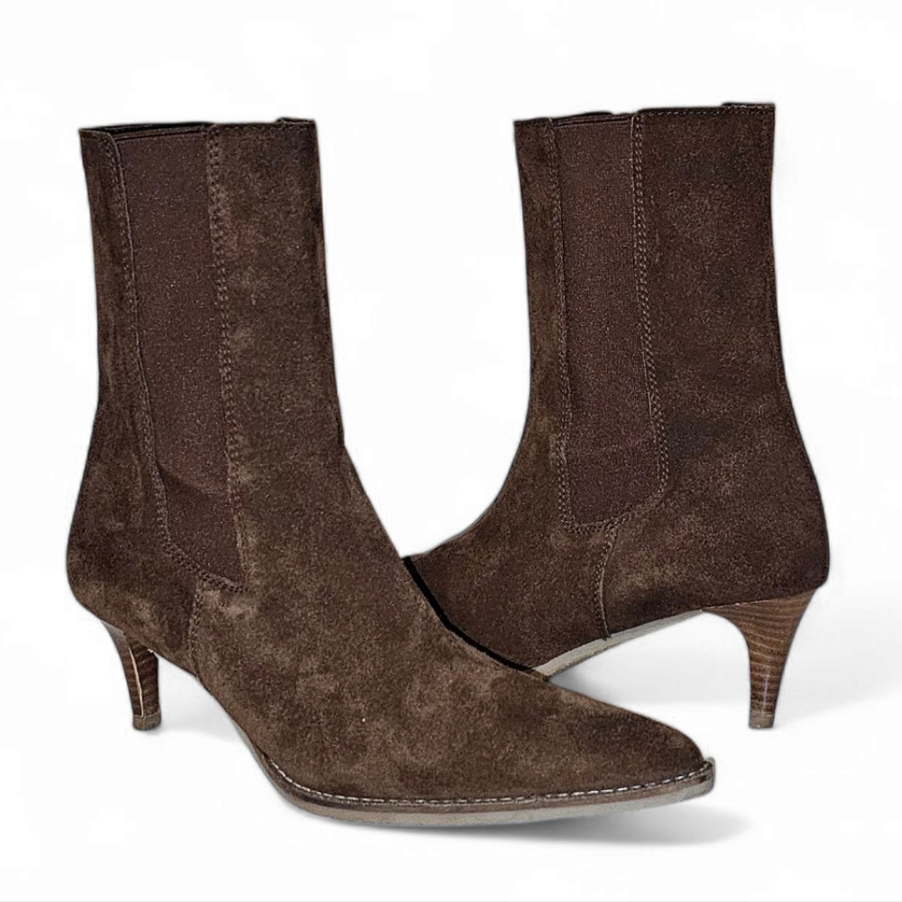 Banana Republic Pull-On Leather Boots